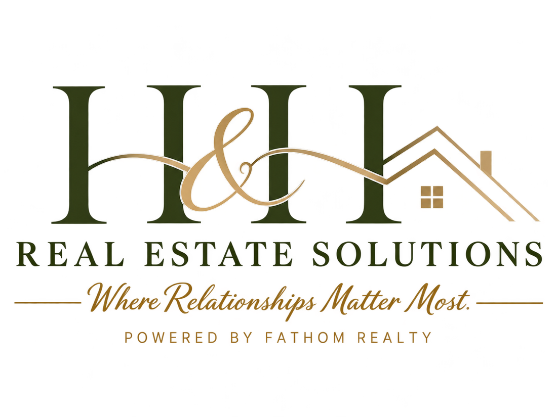 H & H Real Estate Solutions. Where Relationships Matter Most. Powered by Fathom Realty